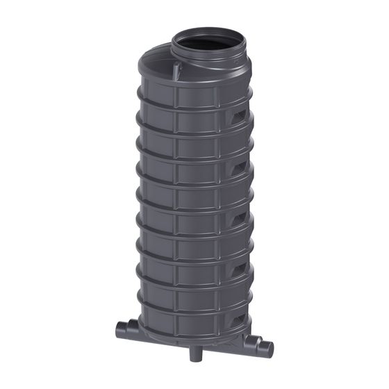 Kessel Standardschacht GT LW1000, DN 150/200, 3.070mm, Polyethylen