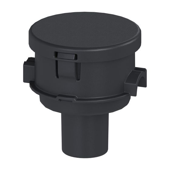 Kessel Aktivkohlefilter für DN 70 Rohrleitung, Luftausgleich 6 l/s, 22202