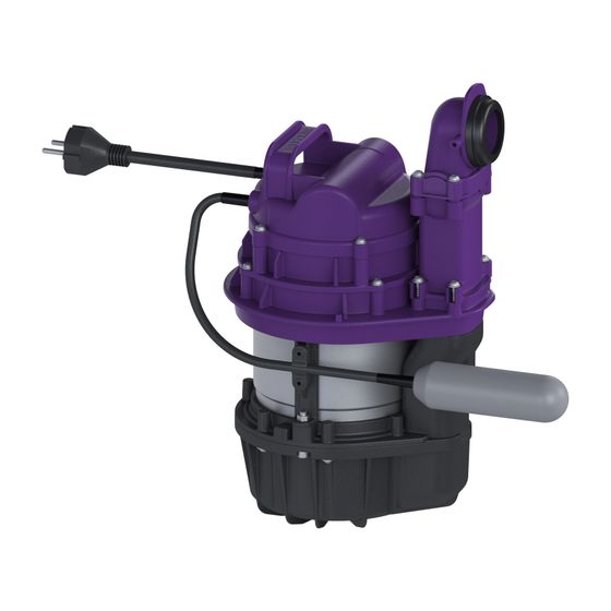 Kessel Technikkit Aqualift M GTF 1200 resistent, 15,5m3/h 9m 1,4kW 230V, PE, 281200C-TK
