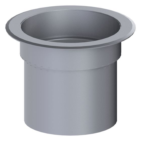 Kessel Zwischenstück für System 185 Edelstahl, Anschlussrand, 55165