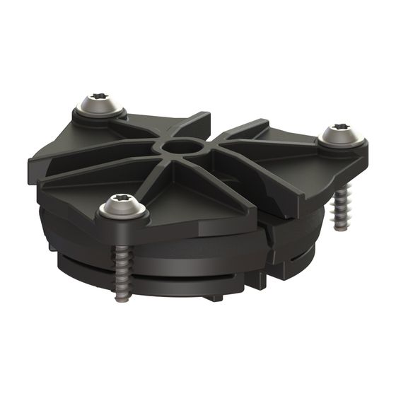 Kessel Kabeldurchführung für Aqualift 100/200, Kunststoff Schwarz, 680981