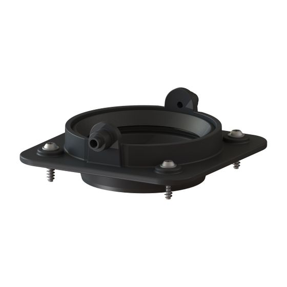 Kessel Anschlussstück für Tauchrohr Aqualift 200, PP Schwarz, 680995