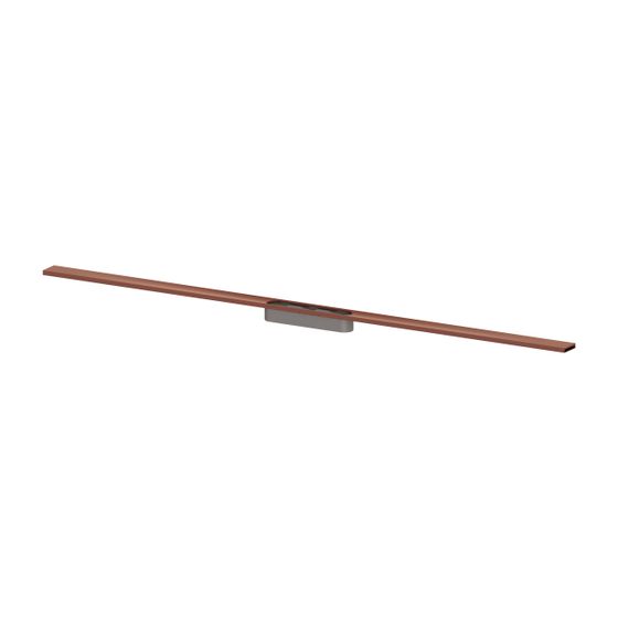 Kessel Rinnenprofil für Linearis Infinity, 1.200mm Copper gebürstet, 681026
