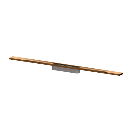 Kessel Rinnenprofil für Linearis Infinity, 800mm, Bronze gebürstet, 681027
