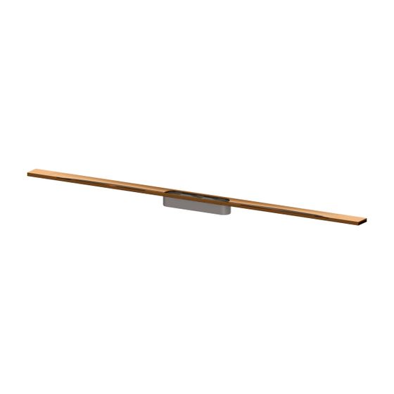Kessel Rinnenprofil für Linearis Infinity, 1.000mm, Bronze gebürstet, 681029