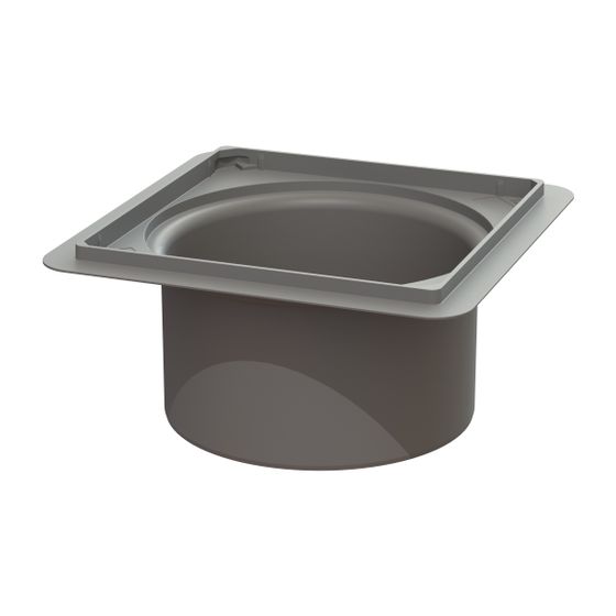 Kessel Aufsatzstück, Durchmesser 330mm, höhenverstellbar bis 170mm, 830061