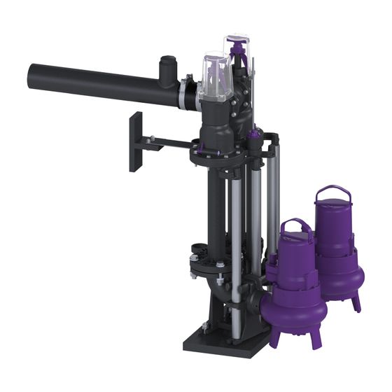 Kessel Pumpen-Einbausatz Retrofit L Duo GTF 1600, 400V, 49m3/h, 9,3m, DN 90, Pegelsonde