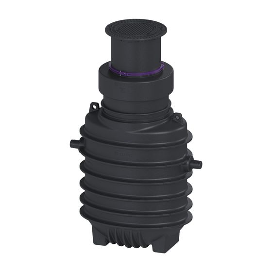 Kessel Fettabscheider EasyClean ground NS 3 Direct,1.040-1.740mm, Klasse A/B, links