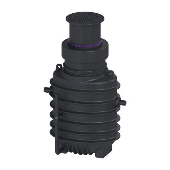 Kessel Fettabscheider EasyClean ground NS 3 Direct, 1.190-1.740mm, Klasse D, rechts