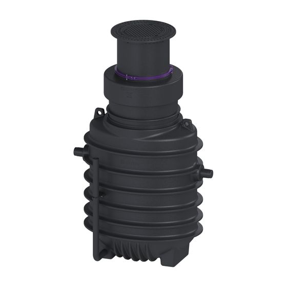 Kessel Fettabscheider EasyClean ground NS 4 Direct, 1.190-1.740mm, Klasse D, rechts