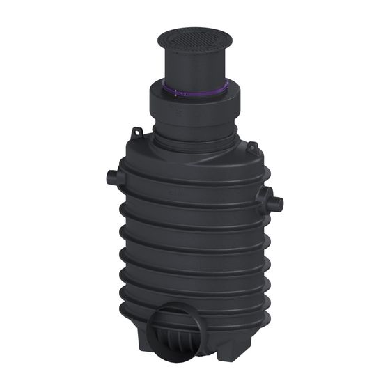 Kessel Fettabscheider EasyClean ground NS 7 Direct, 1.215-1.765mm, Klasse D, links