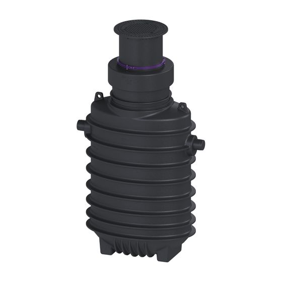 Kessel Fettabscheider EasyClean ground NS 8,5 Direct, 1.165-1.715mm, Klasse D, links