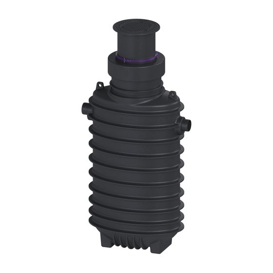 Kessel Fettabscheider EasyClean ground NS 12,5 Direct, 1.145-1.695mm, Klasse D, links
