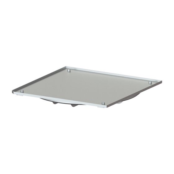 Kessel Abdeckplatte für K 3, Edelstahl, Belastungsklasse K 3, 680657