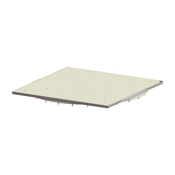 Kessel Abdeckplatte für L 15, Edelstahl, Belastungsklasse L 15, 680658