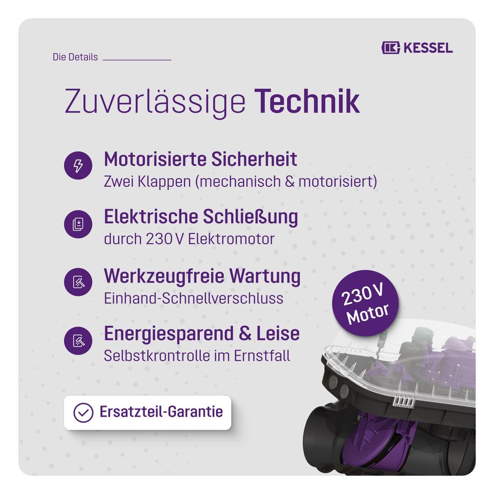 Kessel Rückstaupumpanlage Pumpfix F, ohne Stutzen, freiliegend... KESSEL-24000 4026092053898 (Abb. 4)