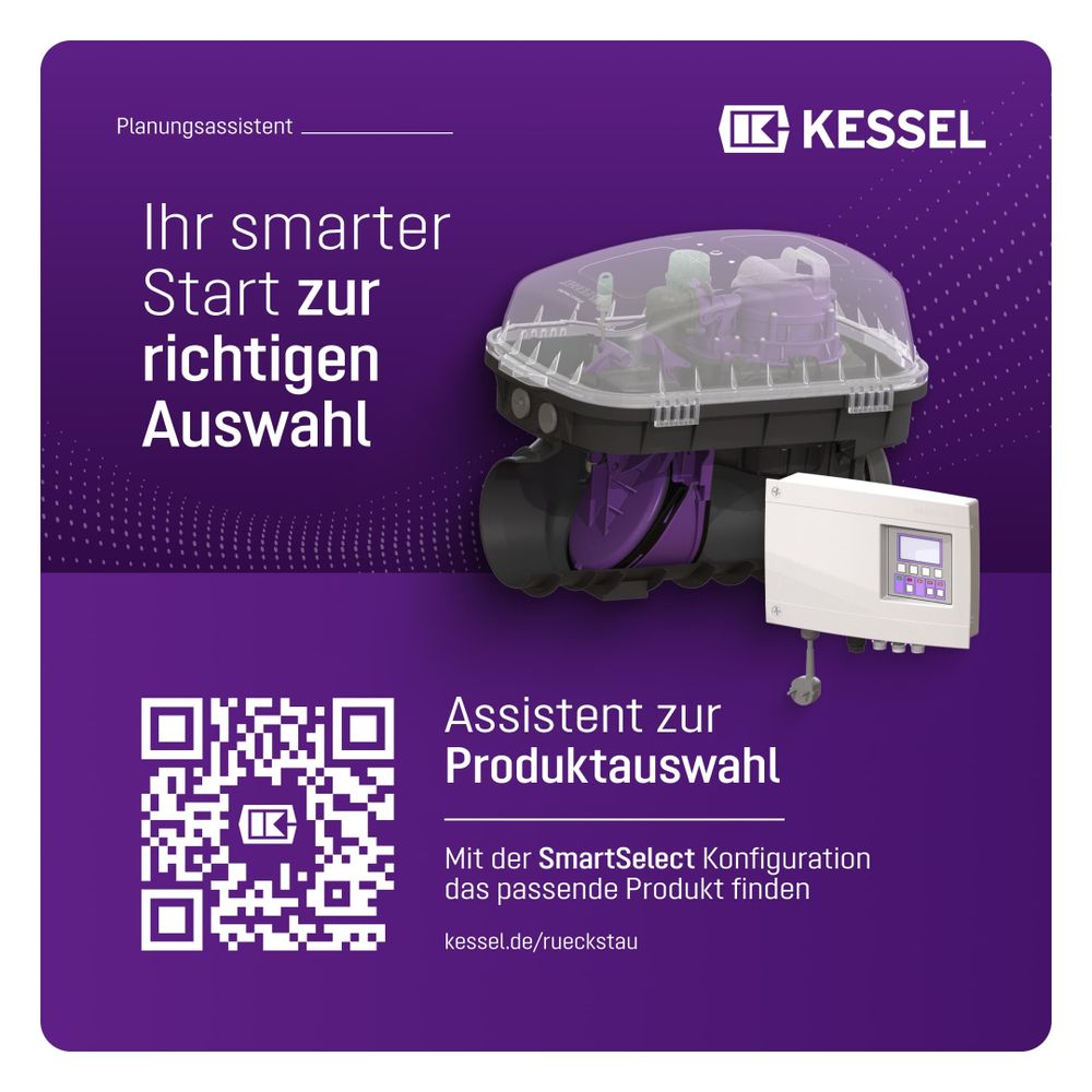 Kessel Rückstaupumpanlage Pumpfix F, ohne Stutzen, freiliegend... KESSEL-24000 4026092053898 (Abb. 7)