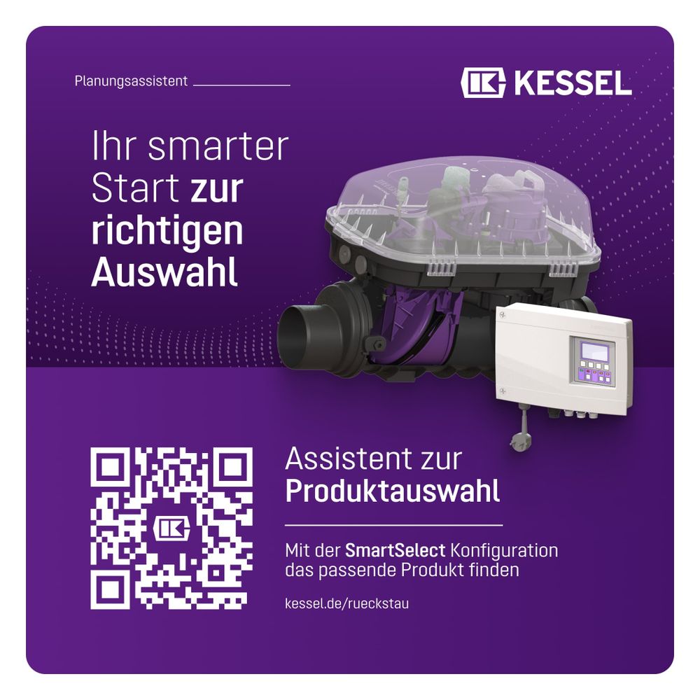 Kessel Rückstaupumpanlage Pumpfix F DN 125, freiliegend... KESSEL-24125 4026092046494 (Abb. 7)