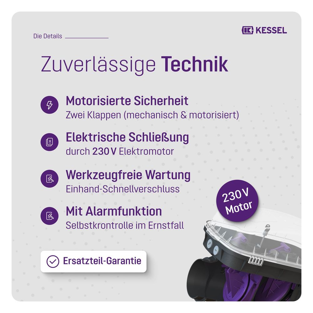 Kessel Rückstauautomat Staufix FKA, Schaltgerät Comfort, freiliegend... KESSEL-84000 4026092053874 (Abb. 4)