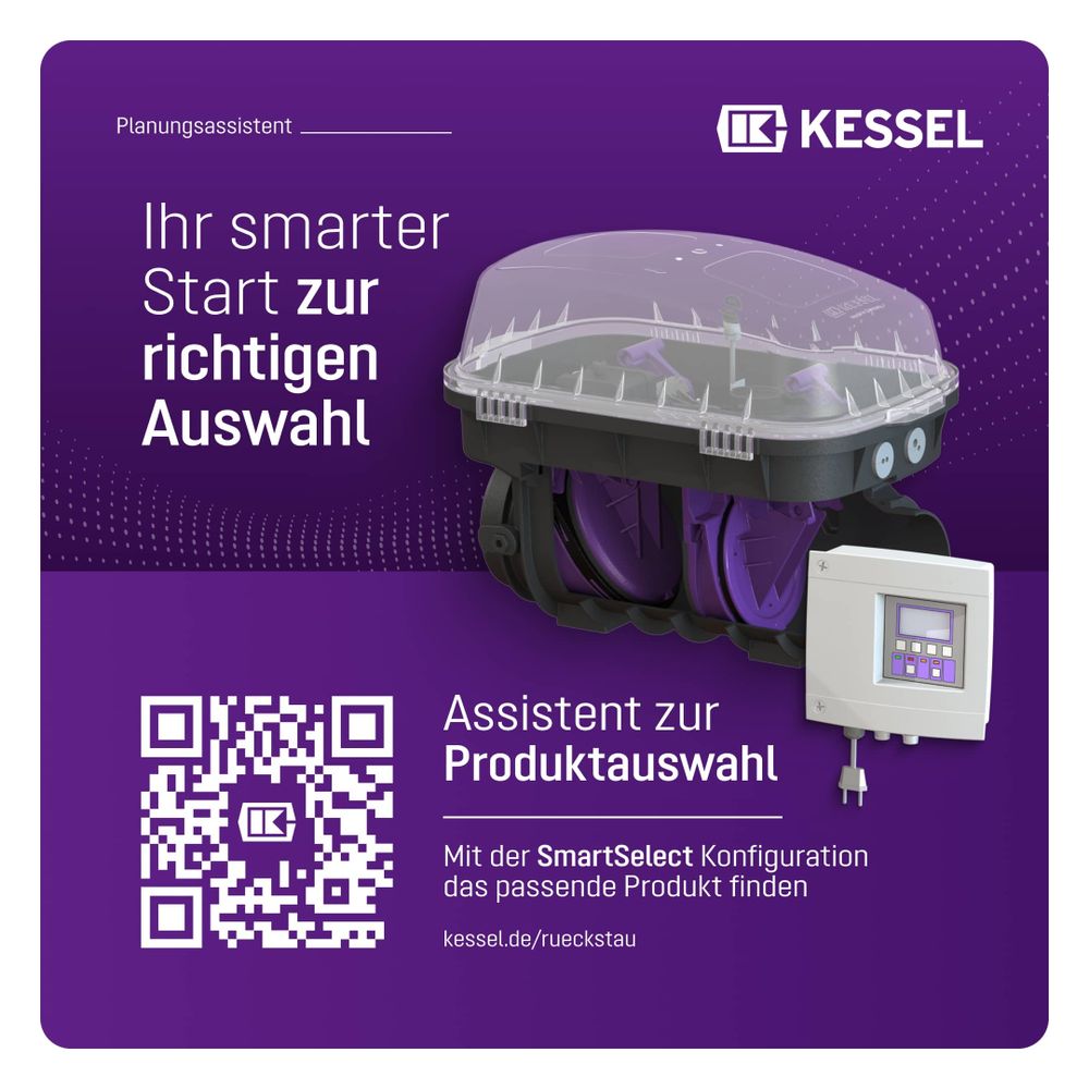 Kessel Rückstauautomat Staufix FKA, Schaltgerät Comfort, freiliegend... KESSEL-84000 4026092053874 (Abb. 5)