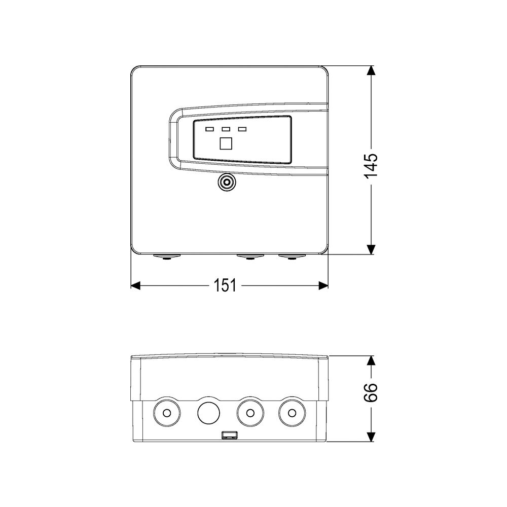 Kessel Warngerät Basic mit optischer Sonde 10m... KESSEL-20224 4026092096192 (Abb. 2)