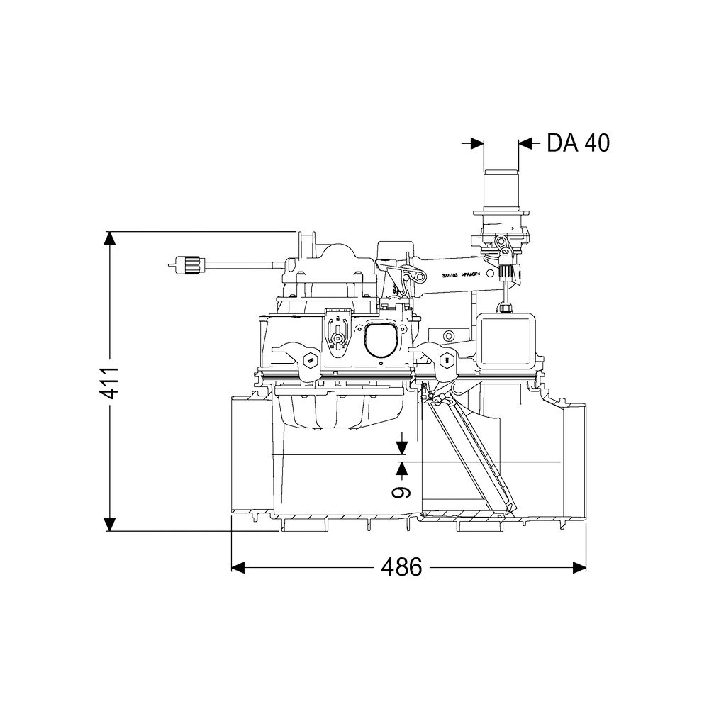 Kessel Rückstauhebeanlage Ecolift ohne Stutzen, freiliegend... KESSEL-21000 4026092058541 (Abb. 2)