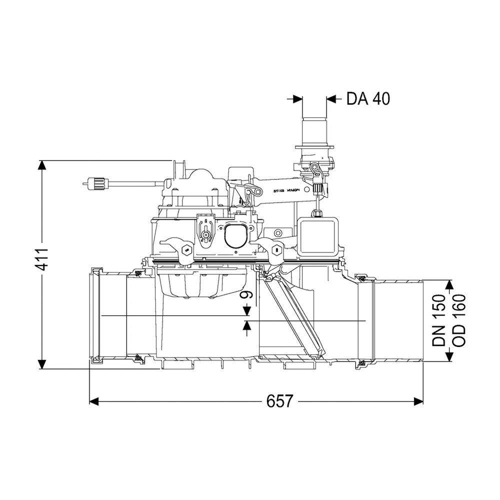 Kessel Rückstauhebeanlage Ecolift DN 150, freiliegend... KESSEL-21150 4026092046784 (Abb. 2)