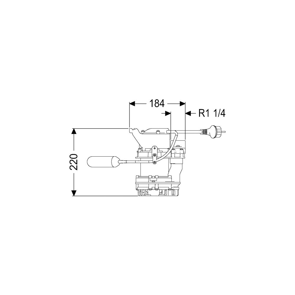 Kessel Tauchpumpe Aquadive GTF 500 resistant, mit Schwimmerschalter, 10m... KESSEL-280850 4026092082539 (Abb. 2)