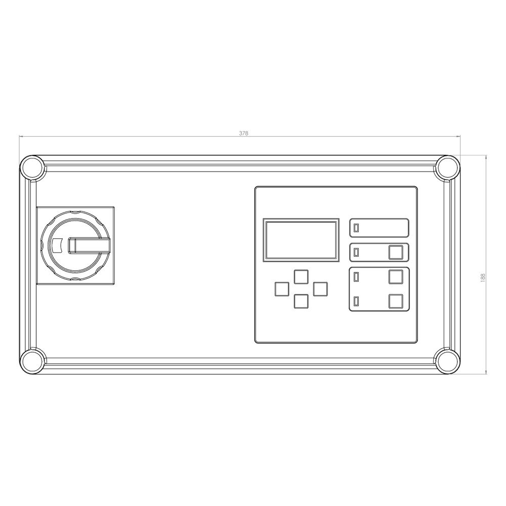Kessel Comfort Schaltgerät 400V Duo, 2x4,0-6,3A, 28758... KESSEL-28758 4026092055038 (Abb. 2)
