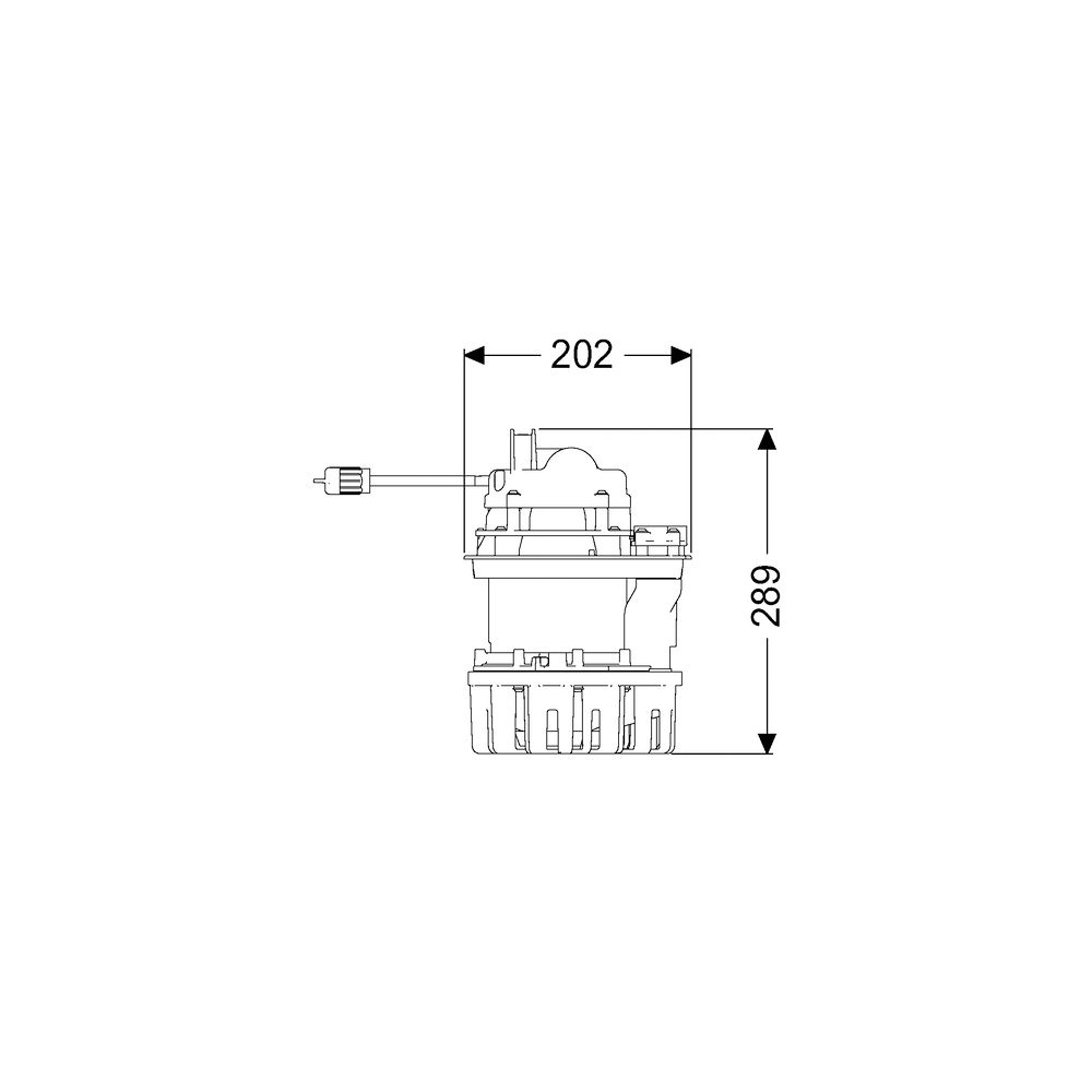 Kessel Tauchpumpe Aquadive GTF 1000 ohne Schwimmerschalter, 10m... KESSEL-28760 4026092044520 (Abb. 2)