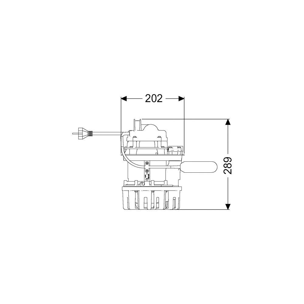 Kessel Tauchpumpe Aquadive GTF 1000 mit Schwimmerschalter, 10m... KESSEL-28860 4026092044513 (Abb. 2)