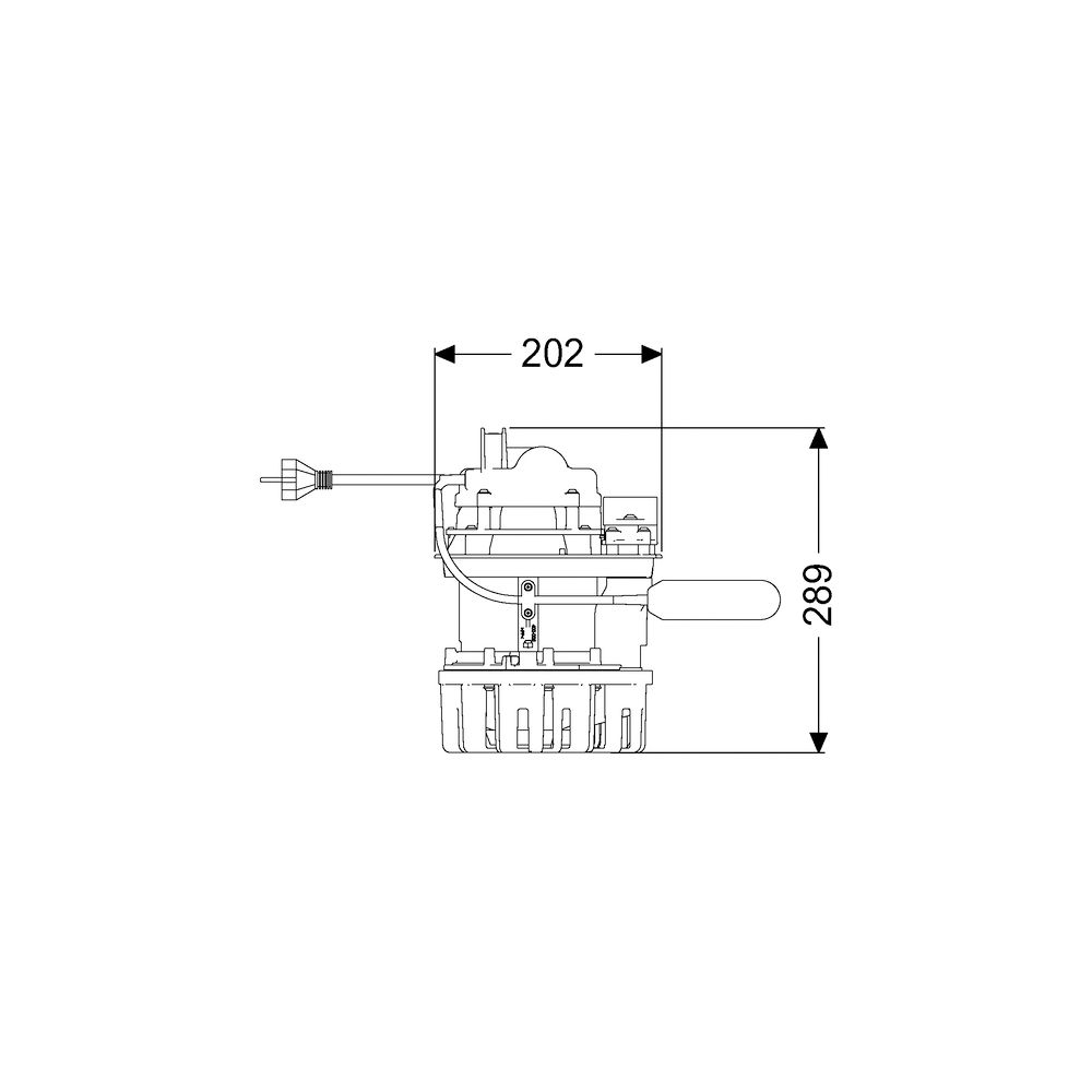 Kessel Tauchpumpe Aquadive GTF 1000 resistant, mit Schwimmerschalter, 10m... KESSEL-28860C 4026092093771 (Abb. 2)