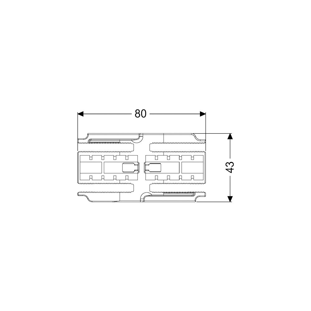 Kessel Verbinder gerade für Duschrinne Linearis Infinity... KESSEL-45103 4026092094808 (Abb. 2)