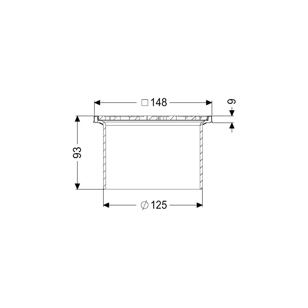 Kessel Aufsatzstück Schlitzrost V2A 150x150mm Länge 15mm rutschhemmend... KESSEL-48176 4026092053706 (Abb. 2)