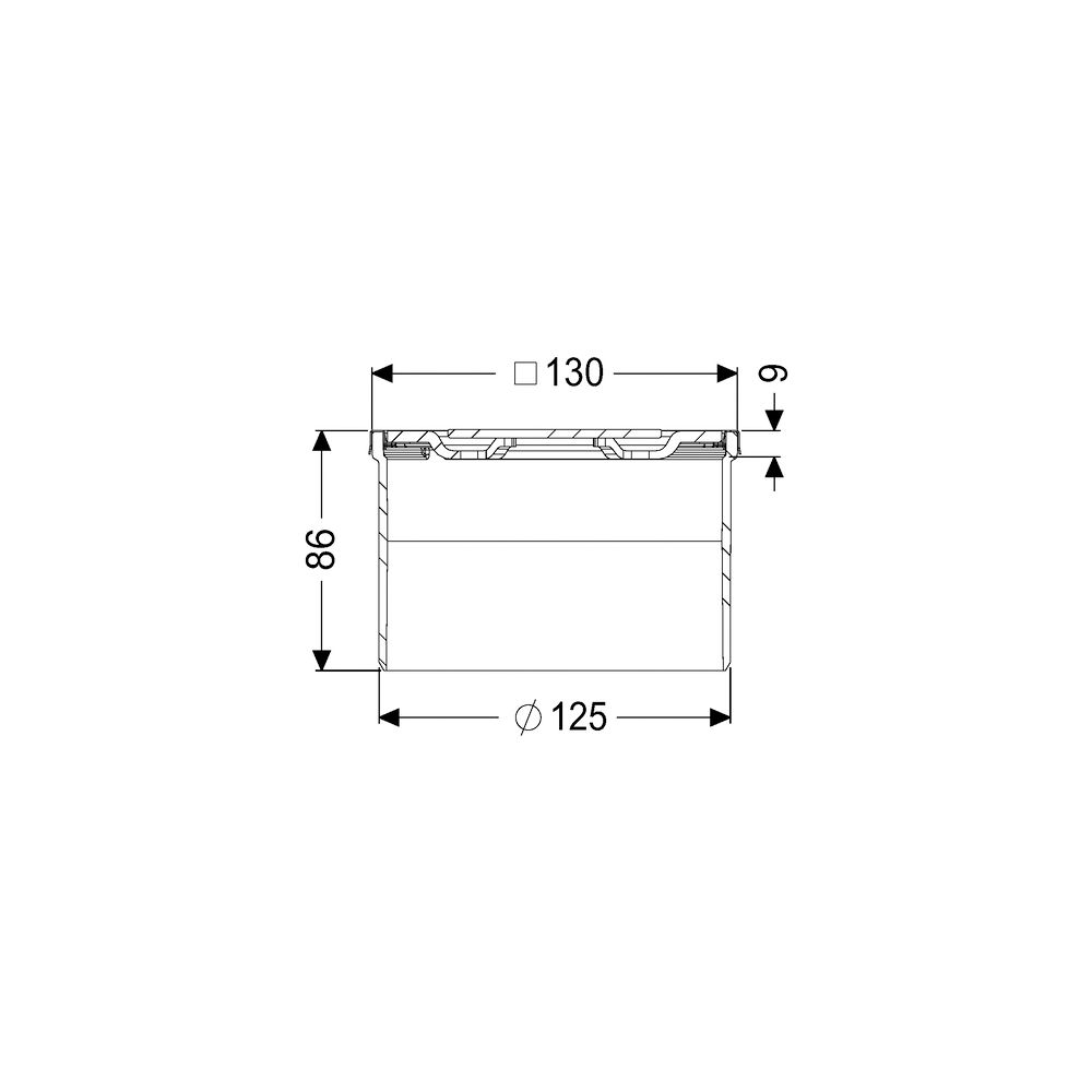 Kessel Aufsatzstück Designrost Spot V2A K3... KESSEL-48220 4026092042625 (Abb. 2)