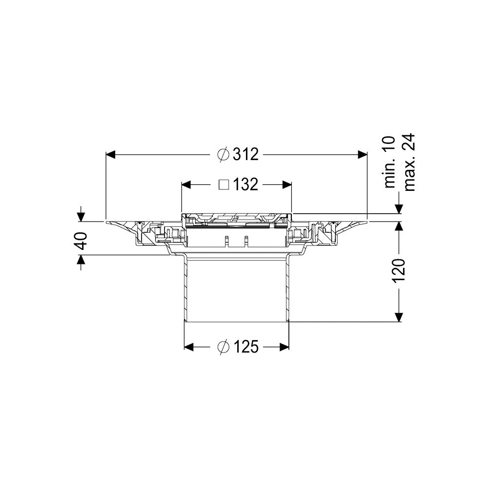 Kessel Aufsatzstück Variofix Designrost Oval V2A L15... KESSEL-48626 4026092044810 (Abb. 2)