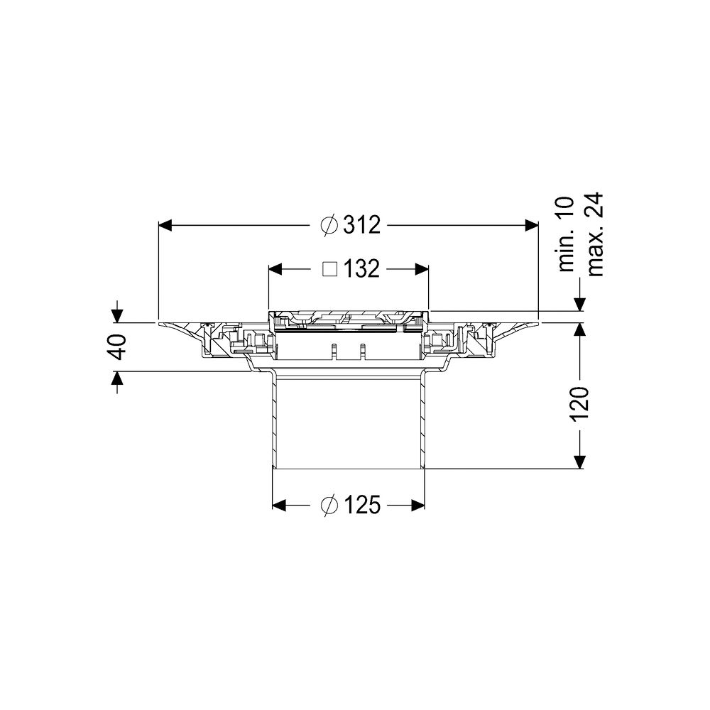 Kessel Aufsatzstück Variofix Designrost Oval V4A L15... KESSEL-48670 4026092077924 (Abb. 2)