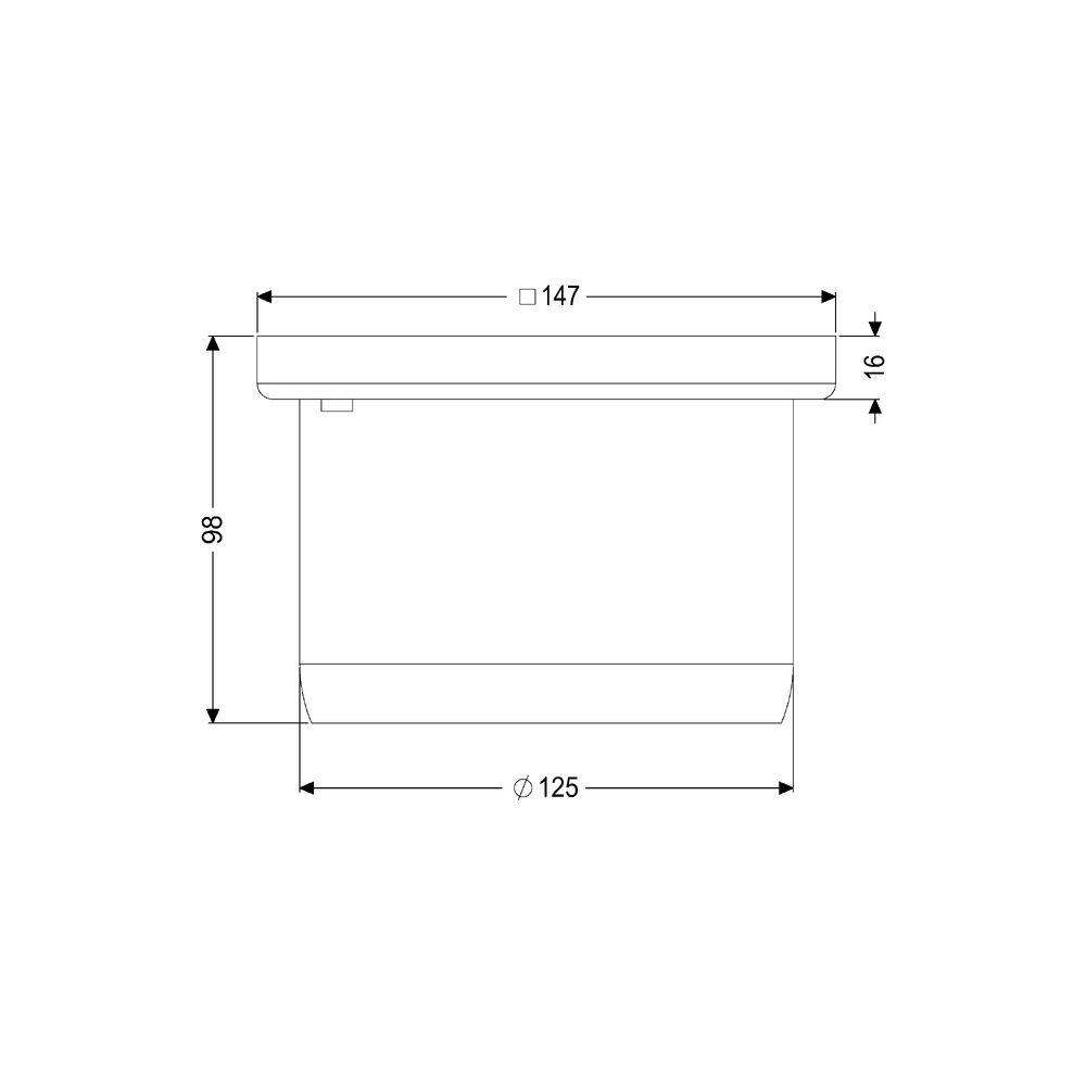 Kessel Ferrofix Aufsatzstück 146x146mm, Schlitzrost, verschraubt... KESSEL-48977 4026092004630 (Abb. 2)
