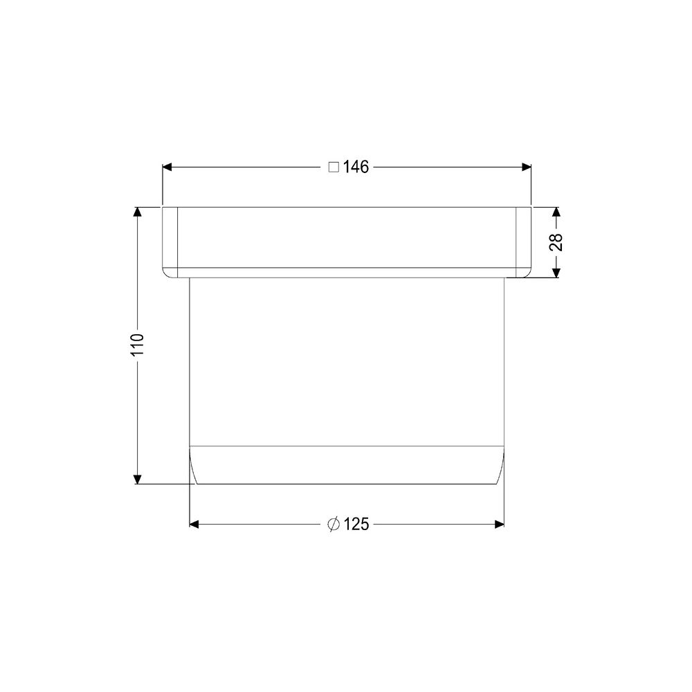 Kessel Aufsatzstück Ferrofix System 125, 150x150mm Gitterrost... KESSEL-54914 4026092072448 (Abb. 2)
