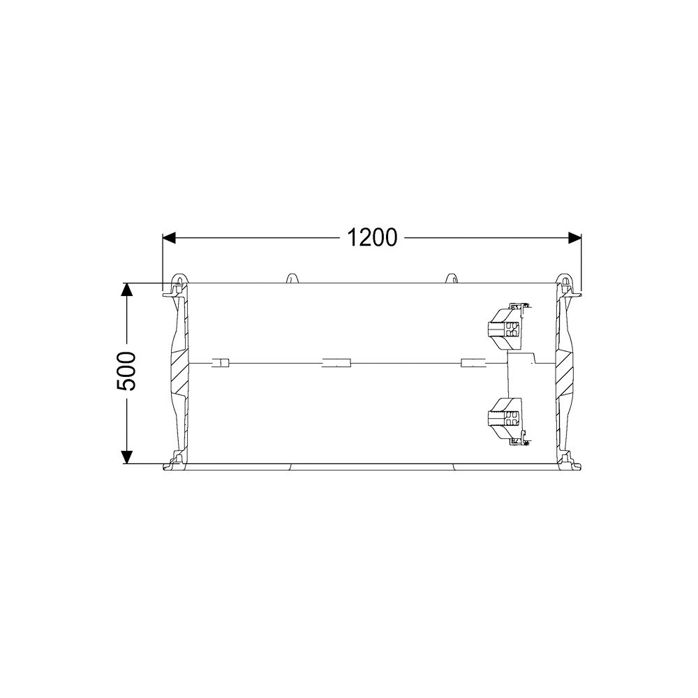 Kessel Zwischenstück 500mm für Schachtmodul LW 1000... KESSEL-680371 4026092069264 (Abb. 2)