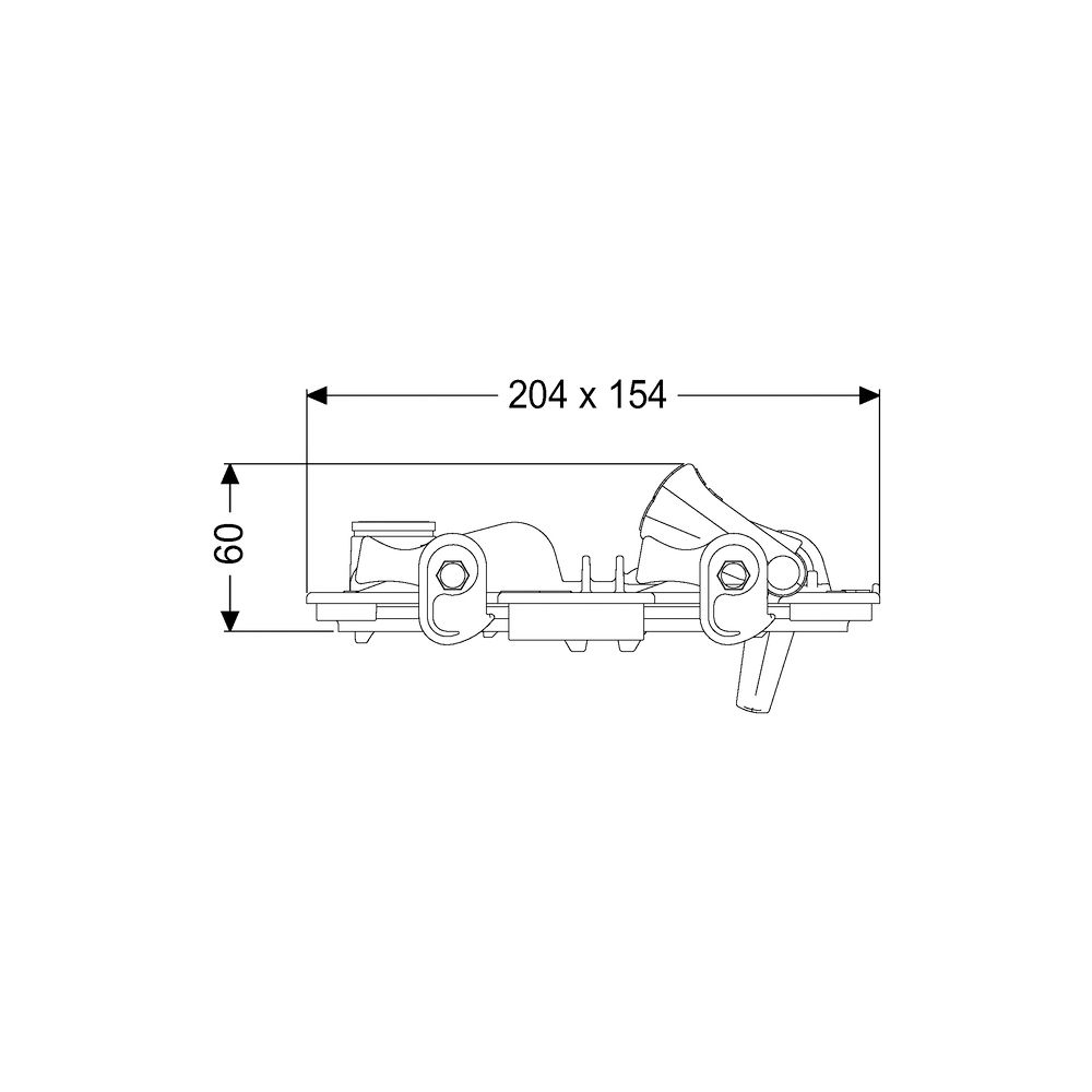 Kessel Verriegelungsdeckel Staufix DN 100 mit Notverschluss... KESSEL-70261 4026092028315 (Abb. 2)