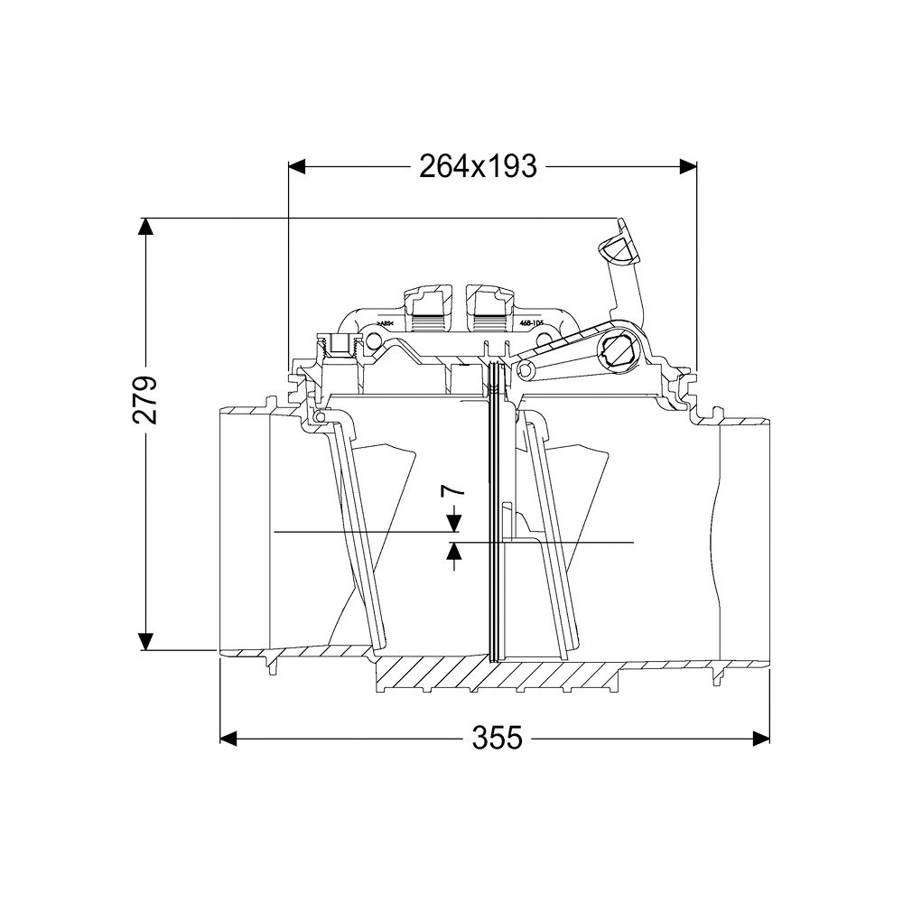 Kessel Grundkörper Staufix Typ 2 DN 125-200, freiliegend... KESSEL-730000.15 4026092076262 (Abb. 2)