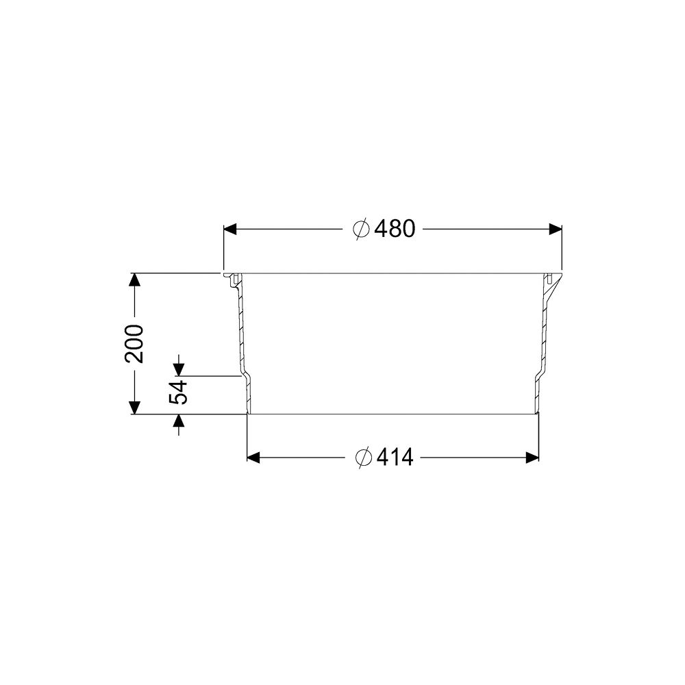 Kessel Verlängerungsstück Höhe 200mm... KESSEL-83070 4026092002872 (Abb. 2)