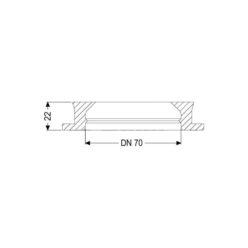 Kessel Dichtung für Rohrdurchführung DN 70... KESSEL-850116 4026092003022 (Abb. 2)