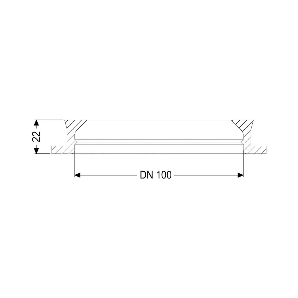 Kessel Dichtung für Rohrdurchführung DN 100... KESSEL-850117 4026092003039 (Abb. 2)