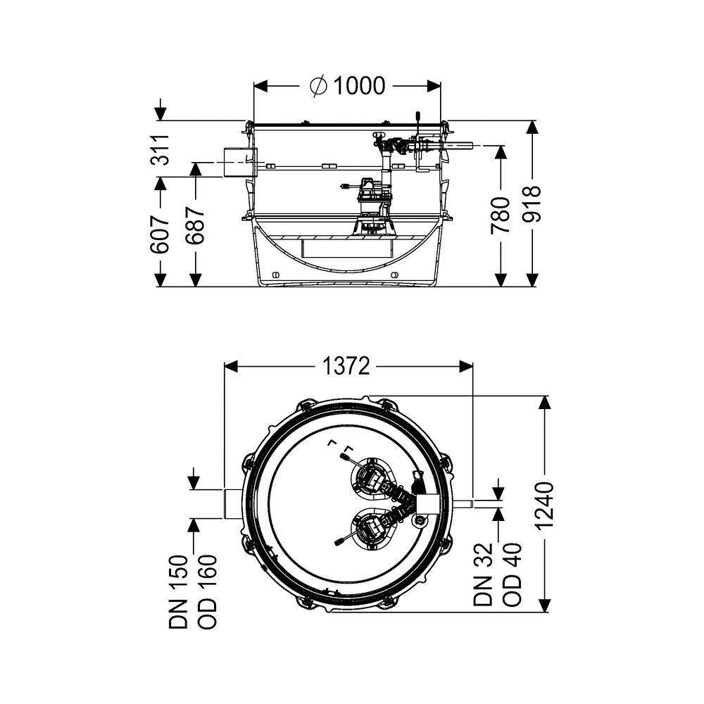 Kessel Pumpstation Aquapump XL Duo GTF 1200-S3, Tauchglocke... KESSEL-8743012 4026092075661 (Abb. 2)