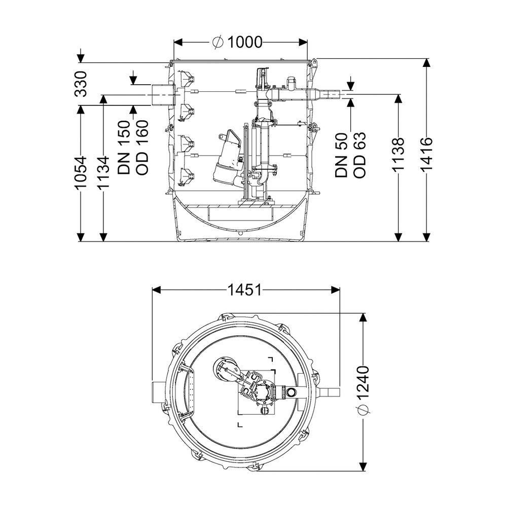 Kessel Pumpstation Aquapump XL Tronic STZ 1300-S1, ATEX... KESSEL-8743014 4026092075685 (Abb. 2)