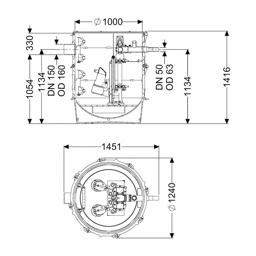 Kessel Pumpstation Aquapump XL Duo STZ 1300-S1, ATEX... KESSEL-8743017 4026092075715 (Abb. 2)