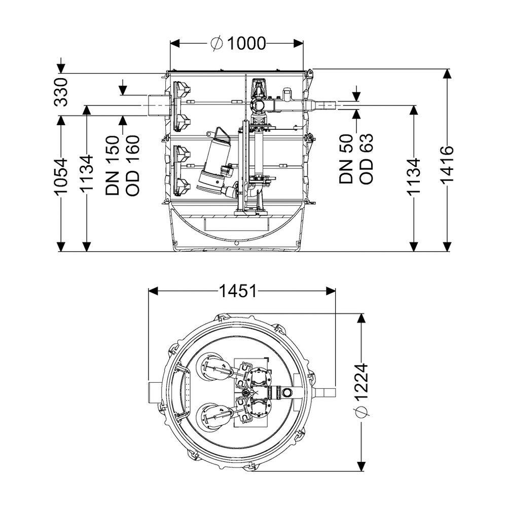 Kessel Pumpstation Aquapump XL Duo STZ 3700-S1, ATEX... KESSEL-8743019 4026092075739 (Abb. 2)