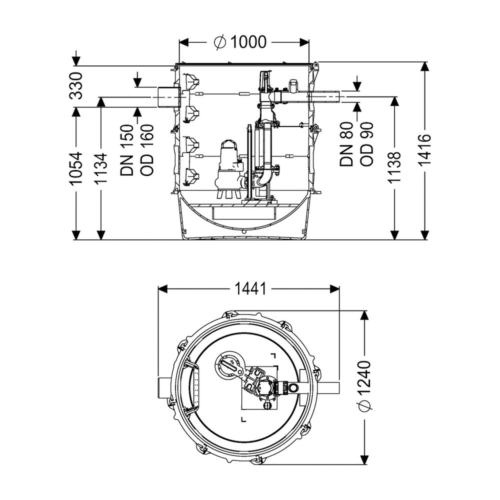 Kessel Pumpstation Aquapump XL Tronic GTF 1600-S1... KESSEL-8743020 4026092075746 (Abb. 2)